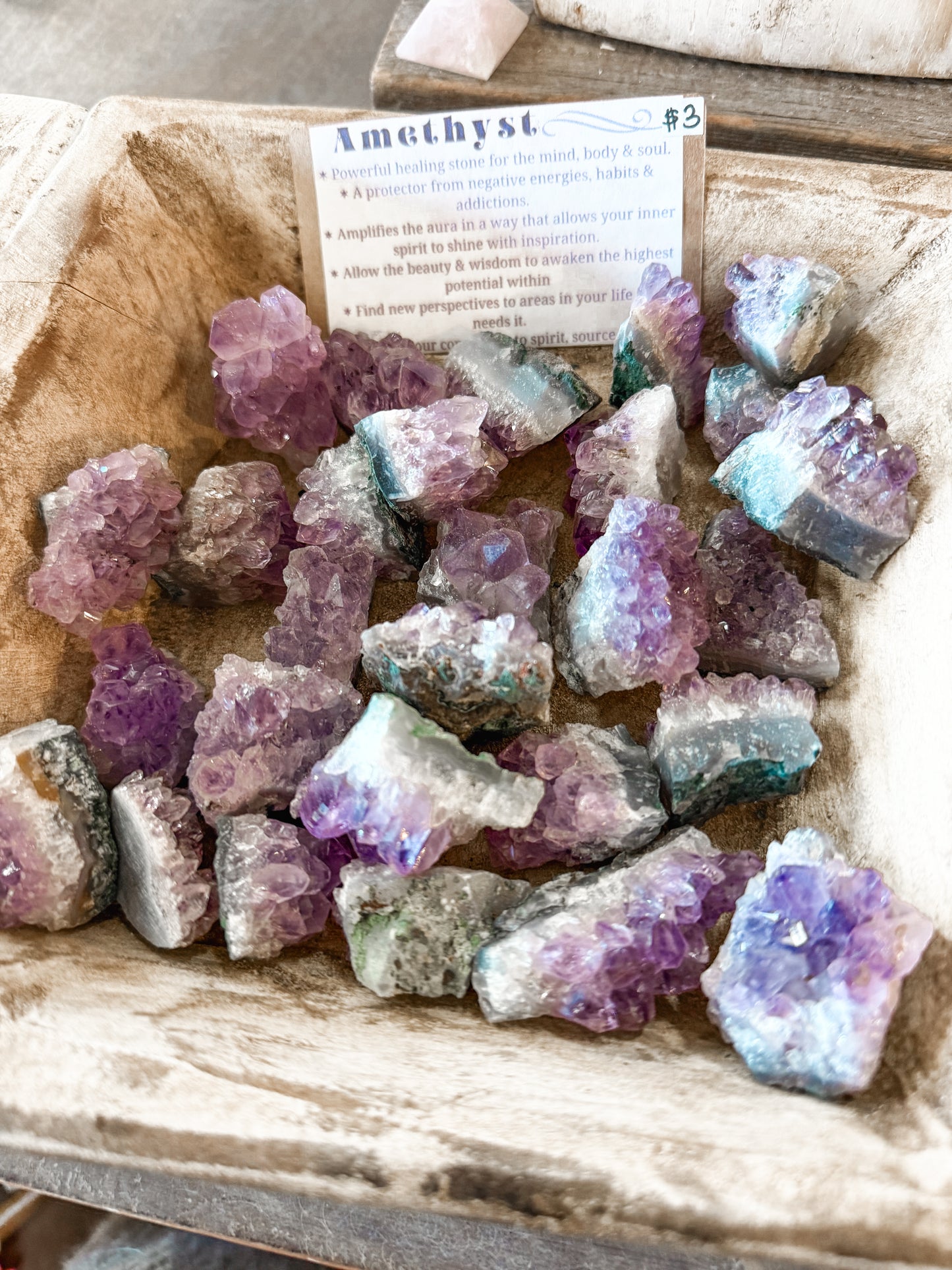 Mini Amethyst Clusters