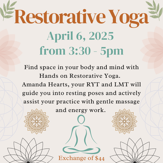 Restorative Hands-On Yoga with Amanda