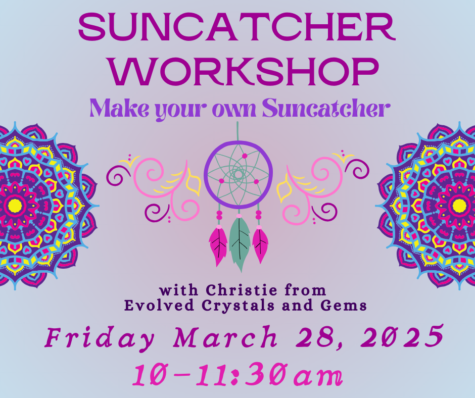 DIY Suncatcher Workshop with Christie